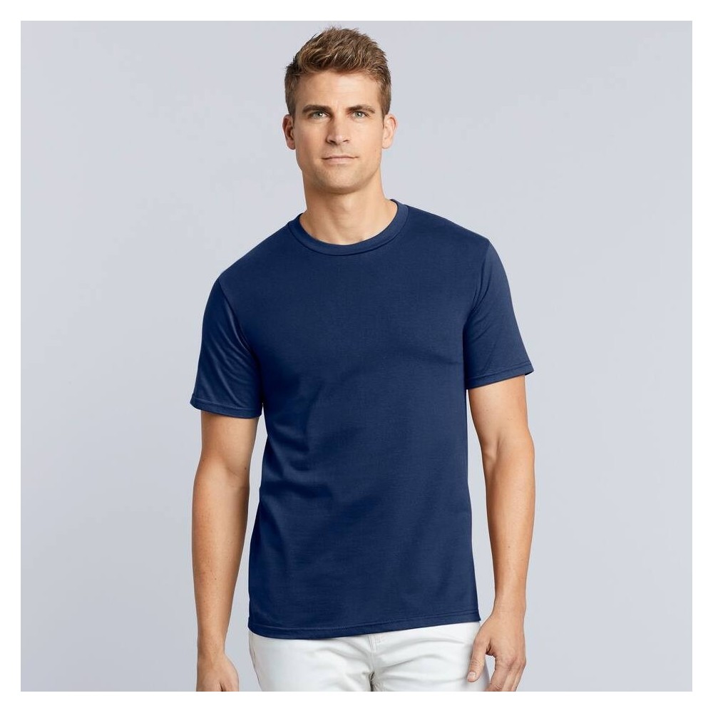 Tee-shirt Homme Harold Col Rond Manches Courtes Noir Majestic Filatures - Jane de Boy