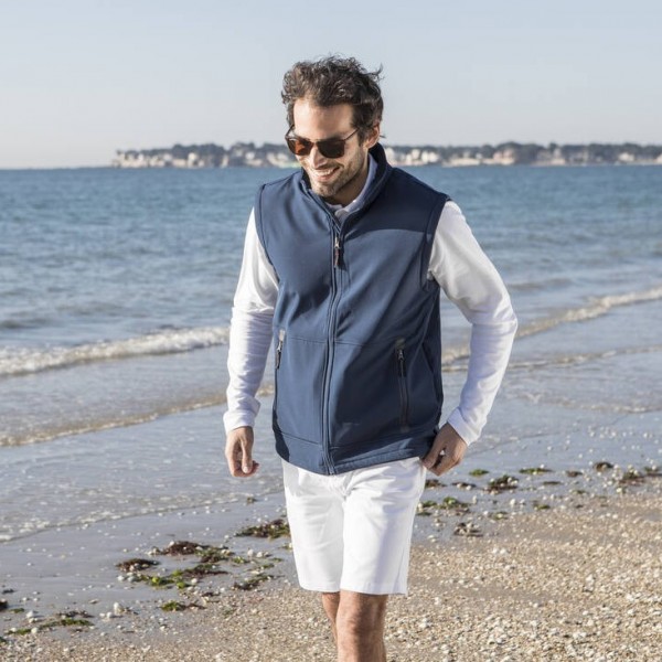 Gilet softshell homme 3 couches